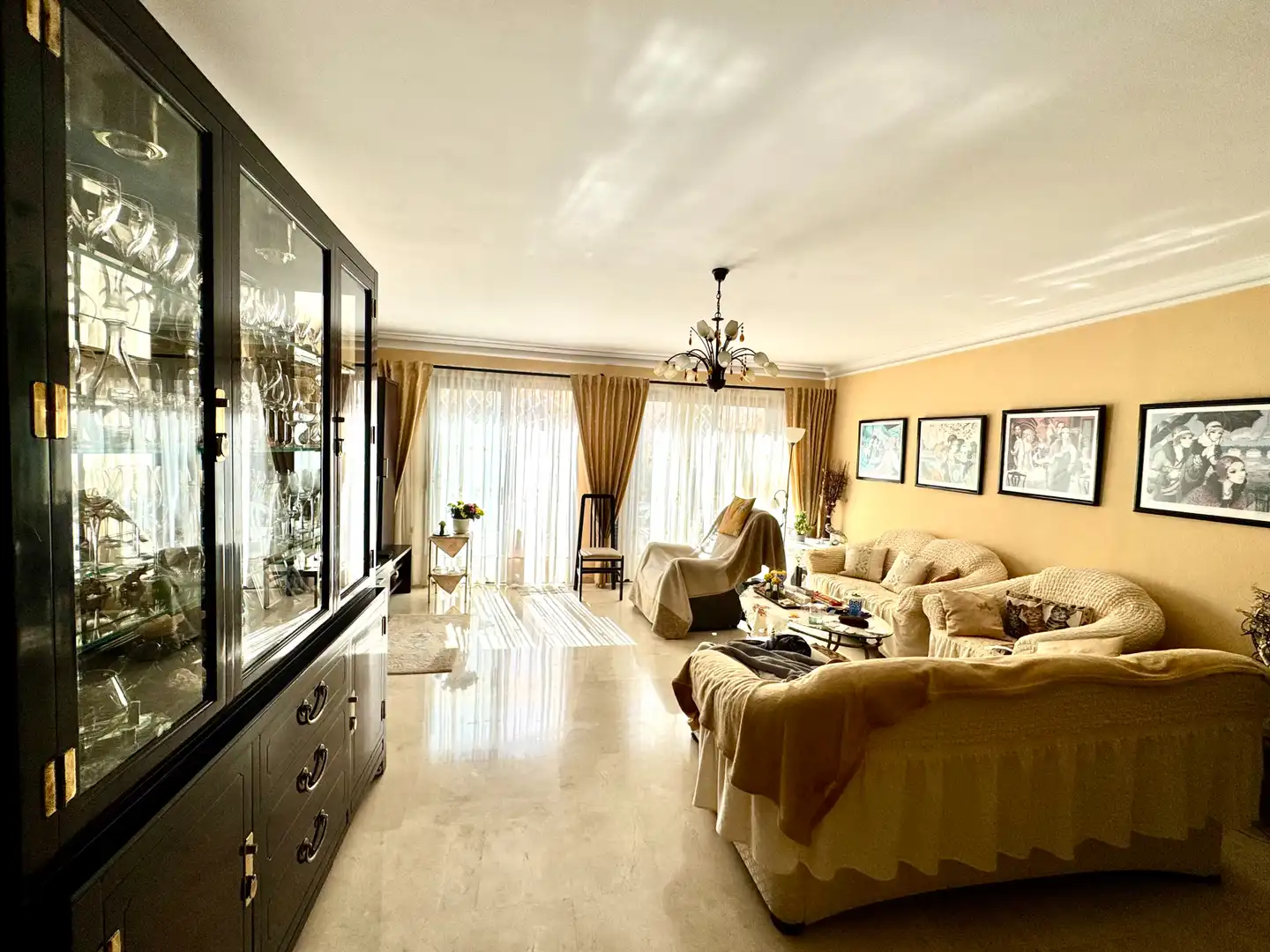 Sala de estar de Planta baja en venta en Andratx con Terraza, Trastero y Amueblado