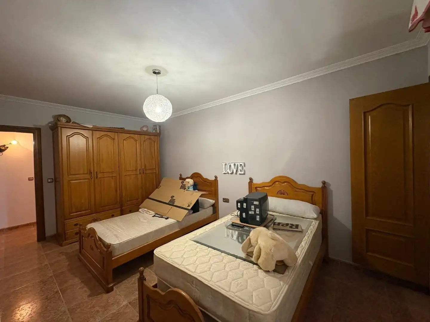 Dormitori de Casa o xalet en venda en Puerto Lumbreras amb Calefacció, Terrassa i Balcó