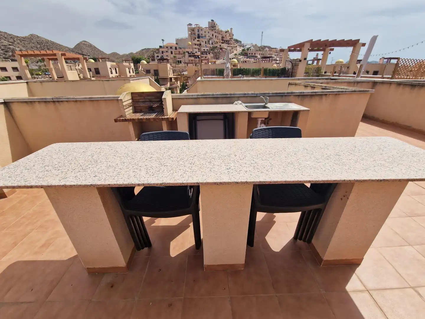 Terrasse von Wohnungen zum Verkauf in Águilas mit Terrasse, Balkon und Gemeinschaftspool