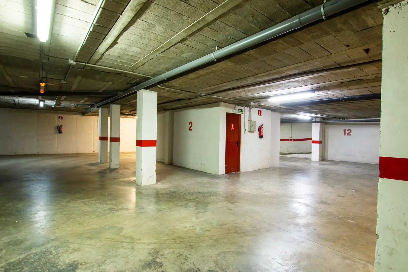 Parkplatz von Wohnung zum Verkauf in Caspe mit Heizung