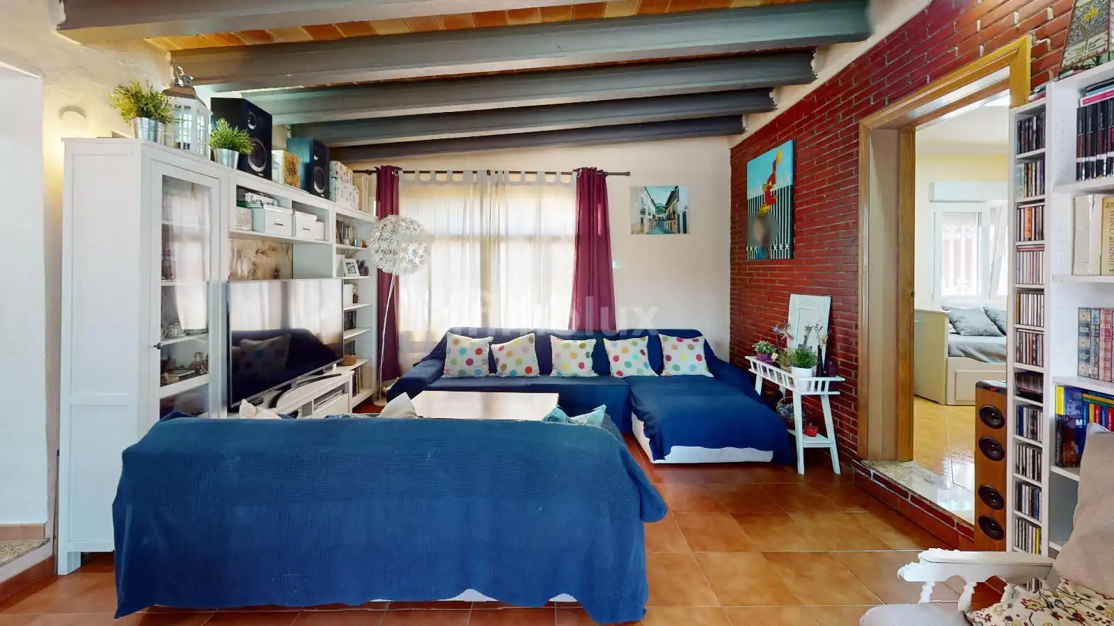 Sala de estar de Casa o chalet en venta en Biar con Aire acondicionado, Calefacción y Terraza
