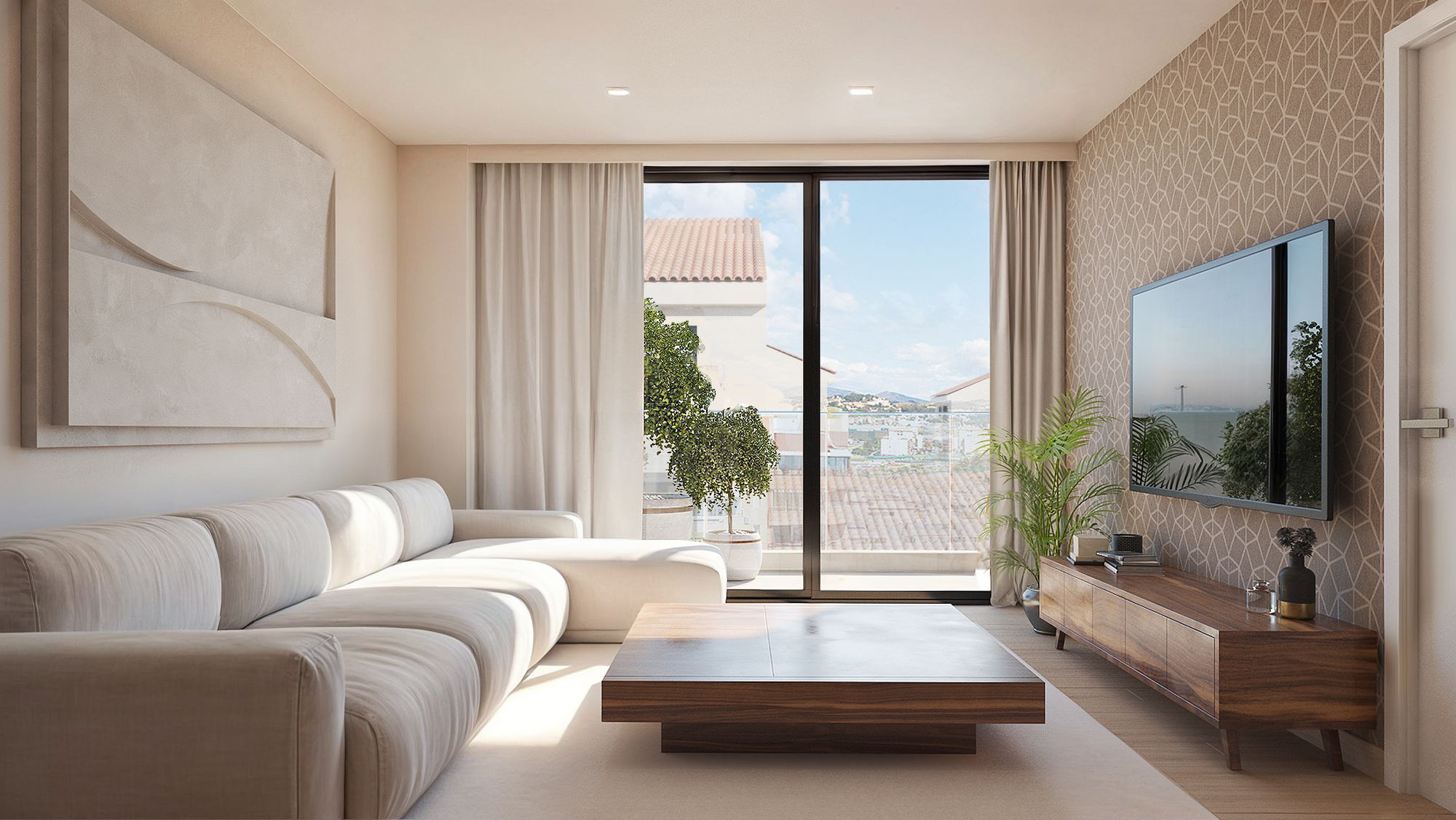 Living room of Apartment for sale in Fuengirola  with Terrace