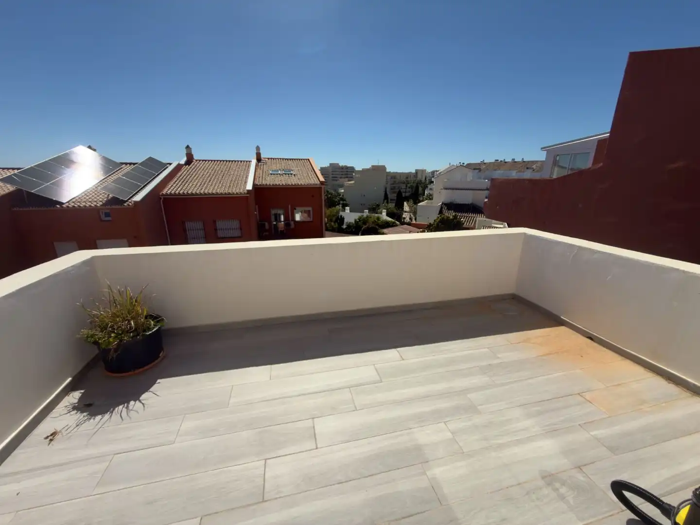 Terrace of Detached homes for sale in Benalmádena  with Air Conditioner, Heating and Private garden