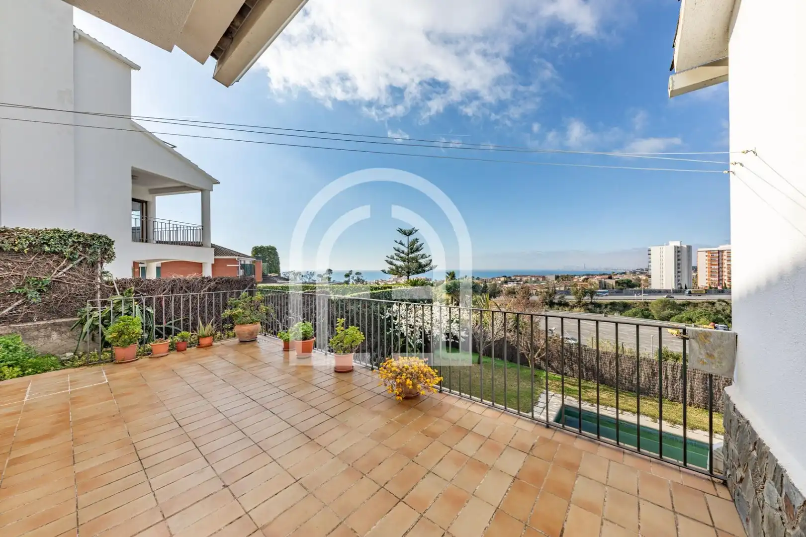 Terraza de Casa o chalet en venta en Teià con Calefacción, Jardín privado y Terraza