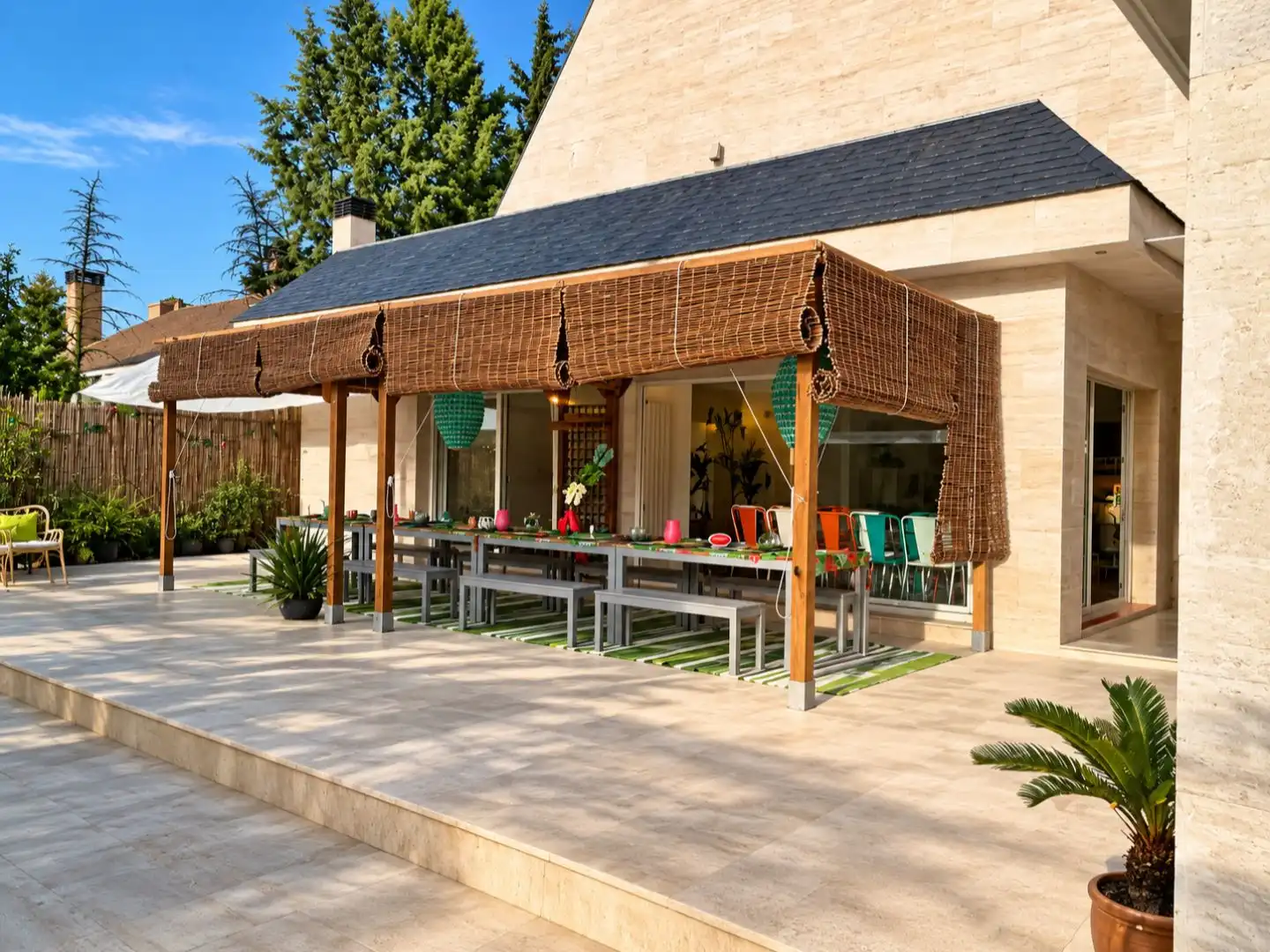 Terraza de Casa o chalet en venta en Urbanización La Moraleja