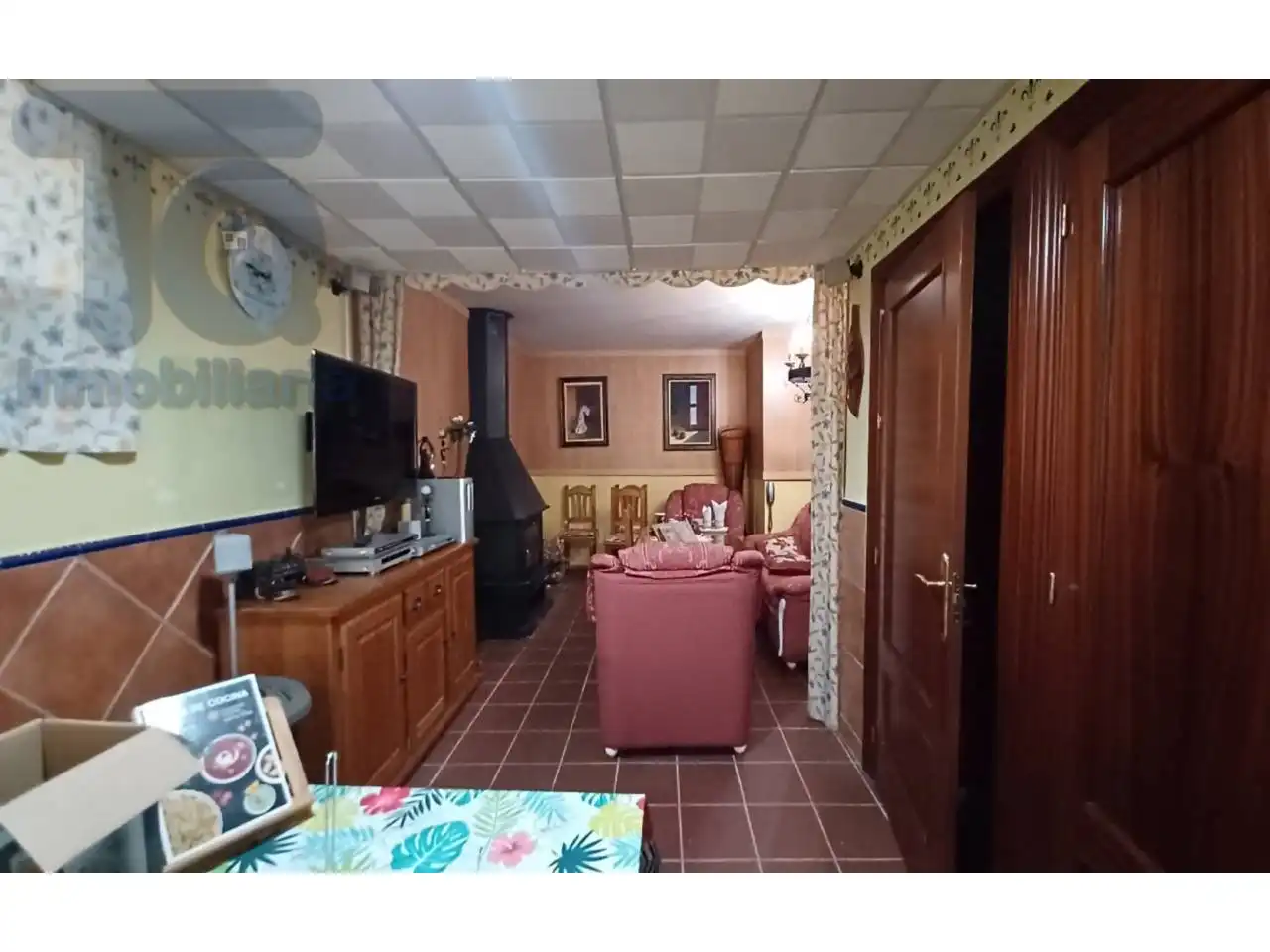 Sala d'estar de Casa o xalet en venda en Albolote amb Aire condicionat, Calefacció i Jardí privat
