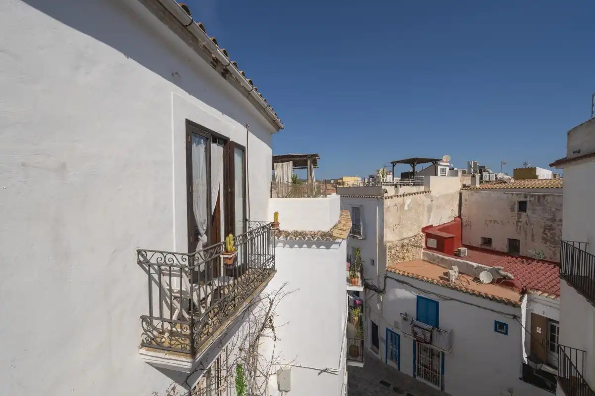 Balcony of Flat for sale in Eivissa  with Air Conditioner, Heating and Terrace