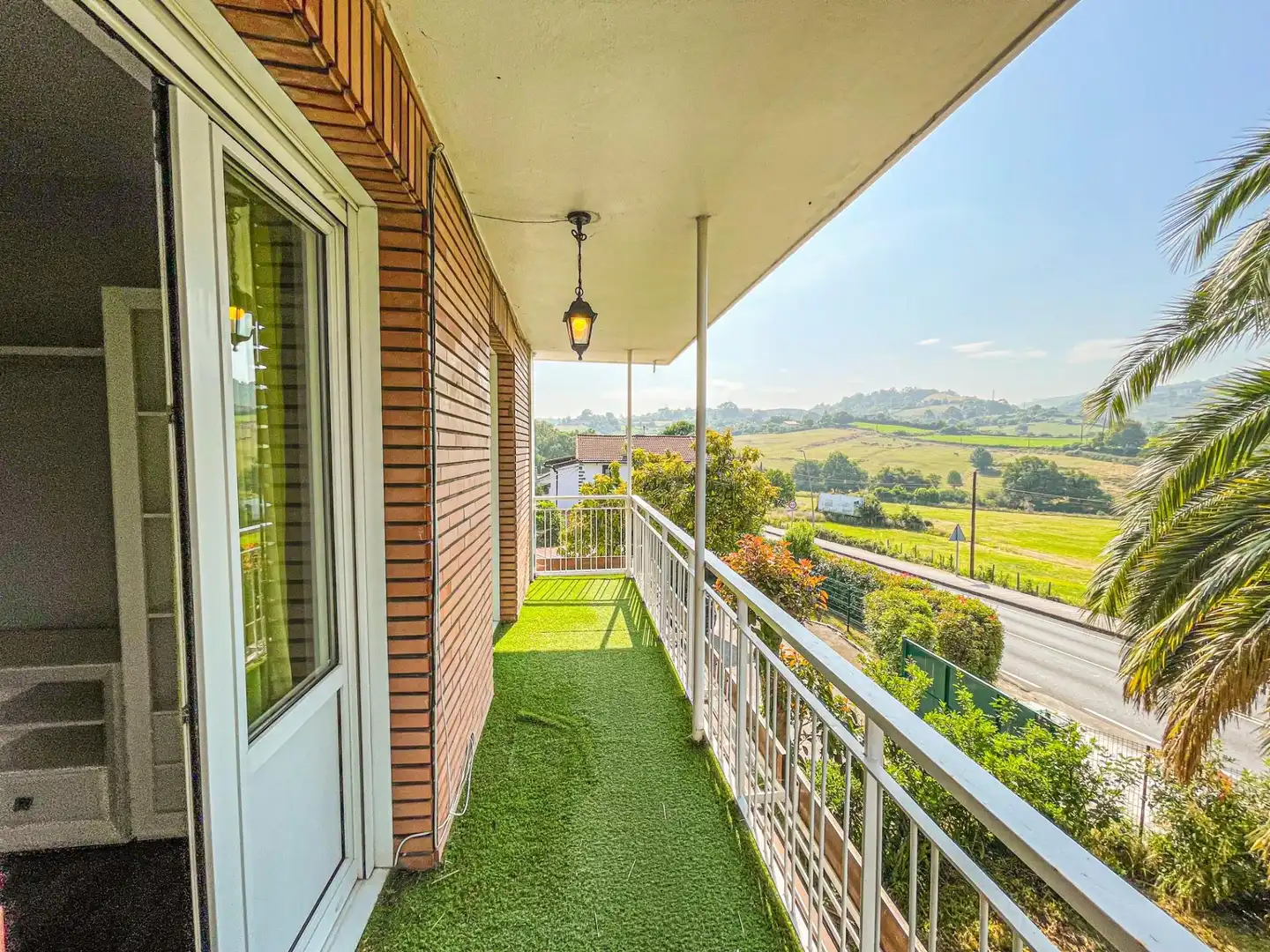 Balcony of Houses for sale in Abanto y Ciérvana-Abanto Zierbena  with Heating, Private garden and Storage room