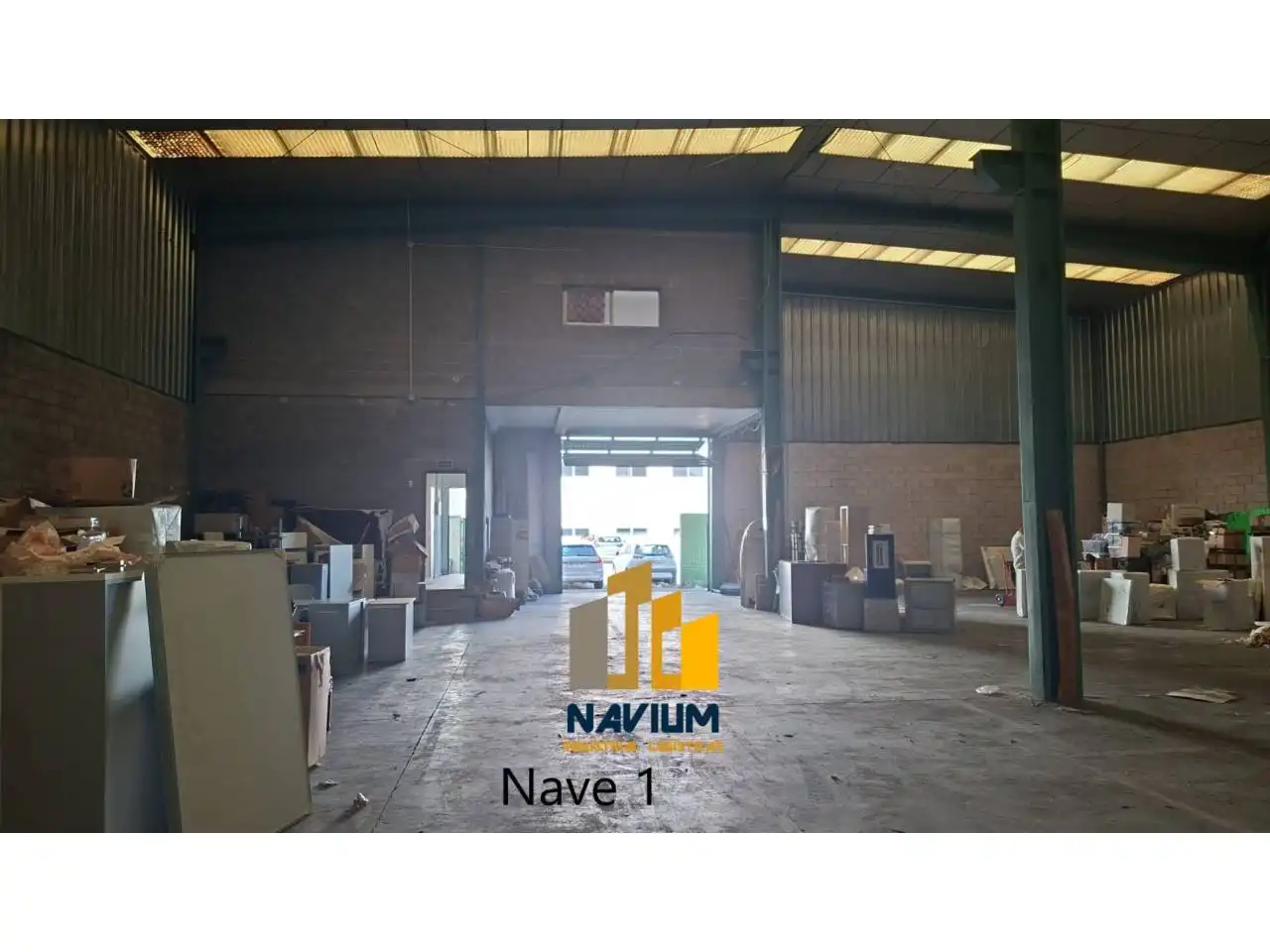 Vista exterior de Nave industrial en venta en Seseña