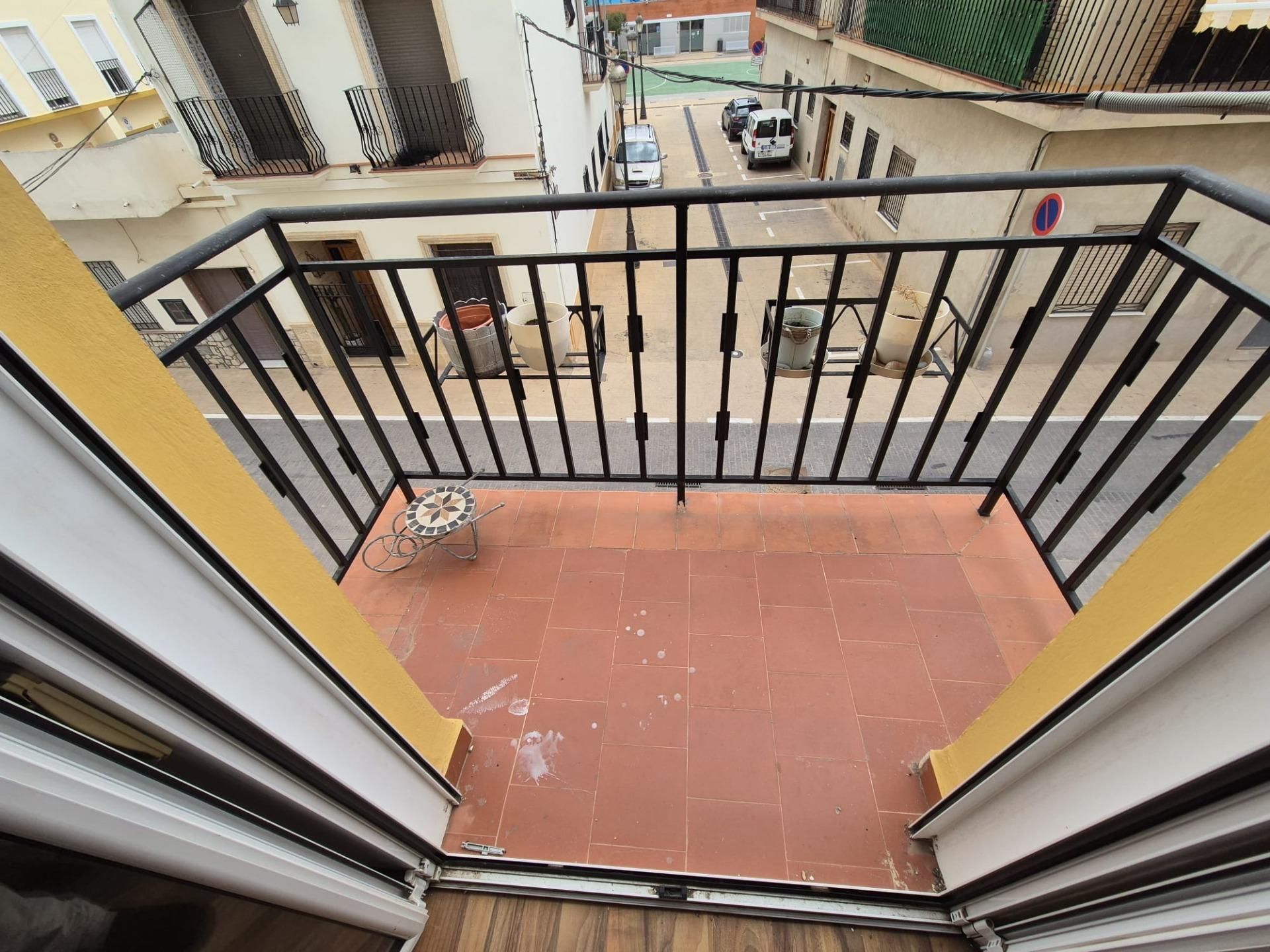 Balcony of Flat for sale in Emperador  with Air Conditioner, Parquet flooring and Balcony