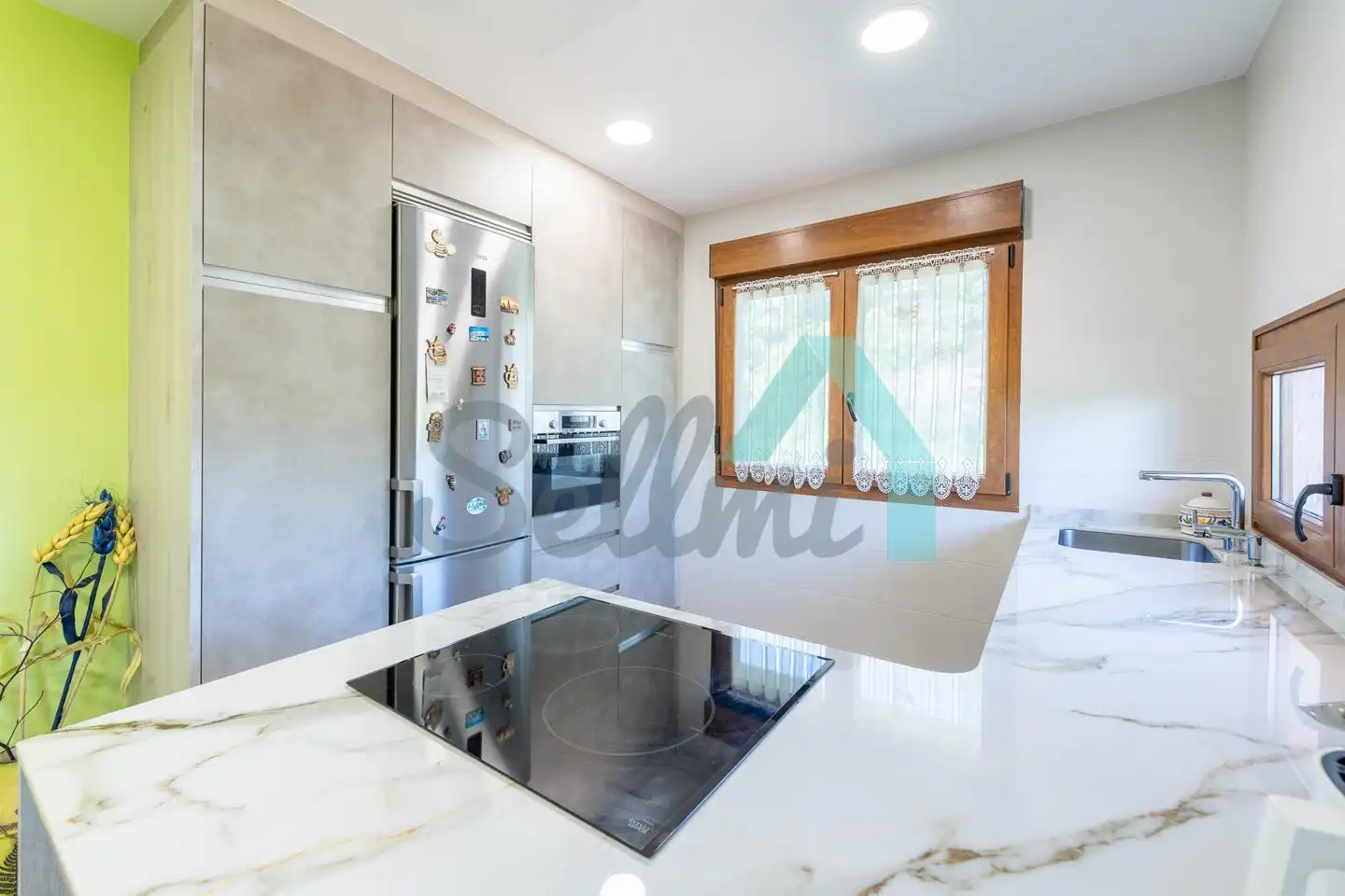 Kitchen of Houses for sale in Gijón   with Heating, Private garden and Terrace