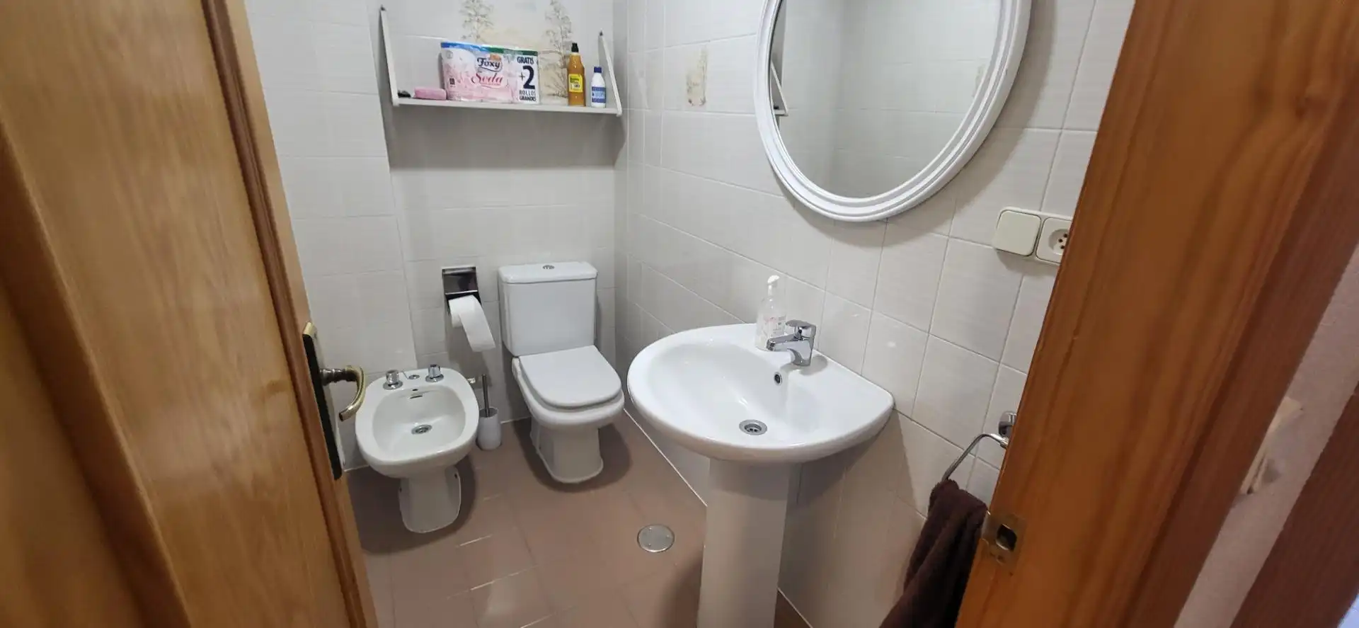 Bathroom of Flat for rent in Albacete  with Heating, Furnished and Balcony