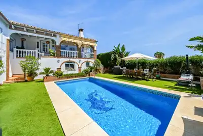 Detached house with pool for sale in El Faro de Calaburra - Chaparral, imagen 43