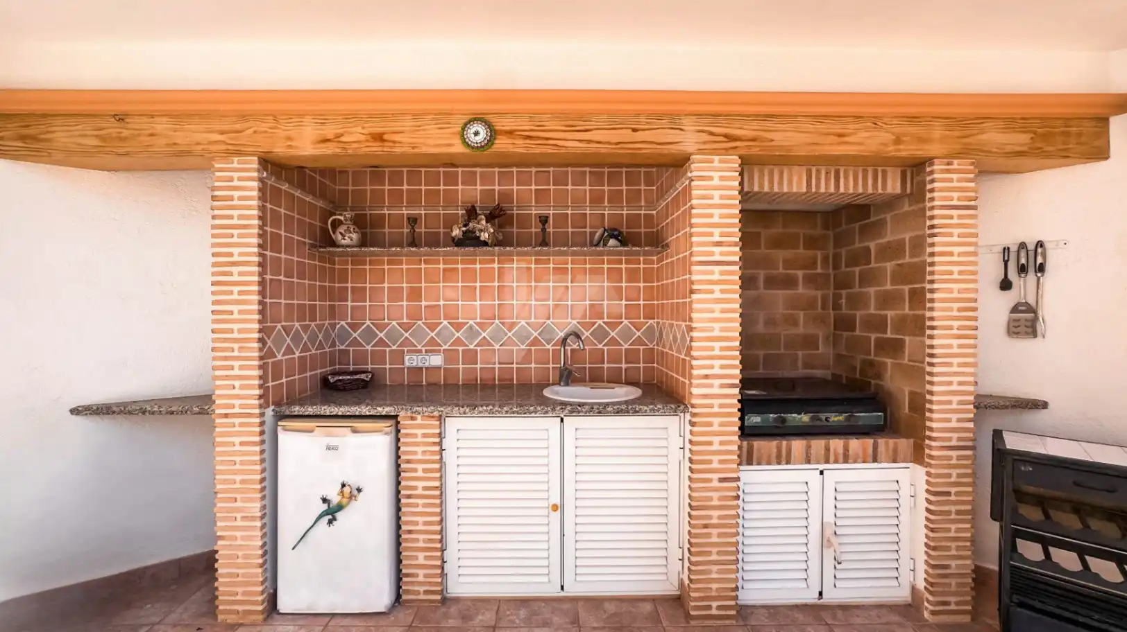 Cocina de Casa o chalet en venta en Moraira con Aire acondicionado, Calefacción y Jardín privado