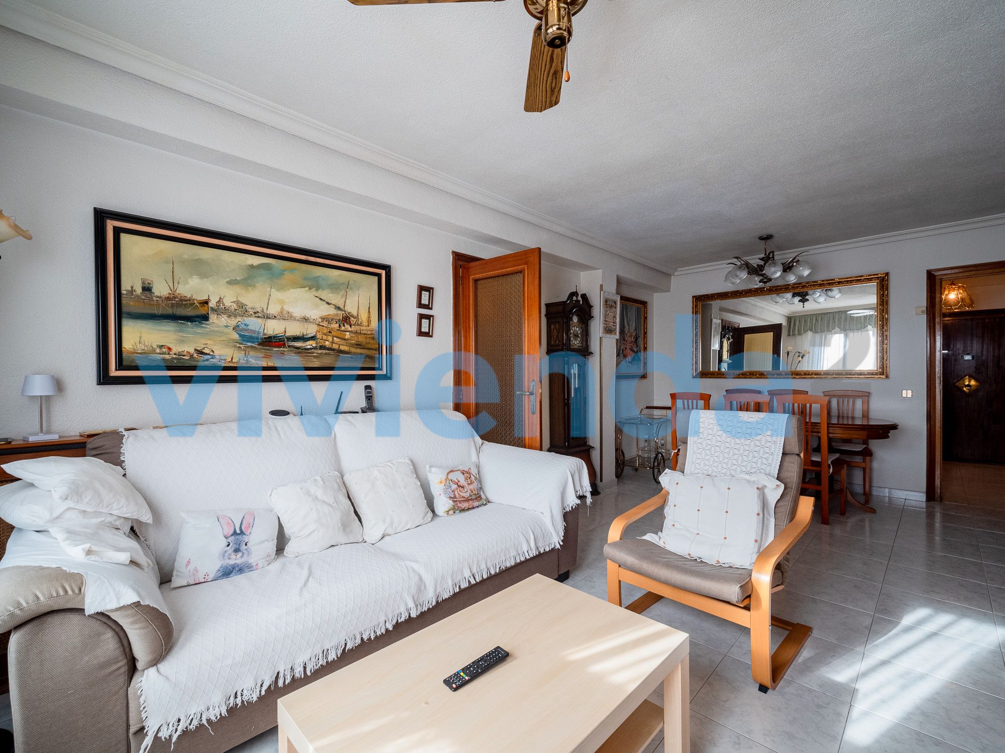 Living room of Flat for sale in  Madrid Capital  with Heating and Storage room