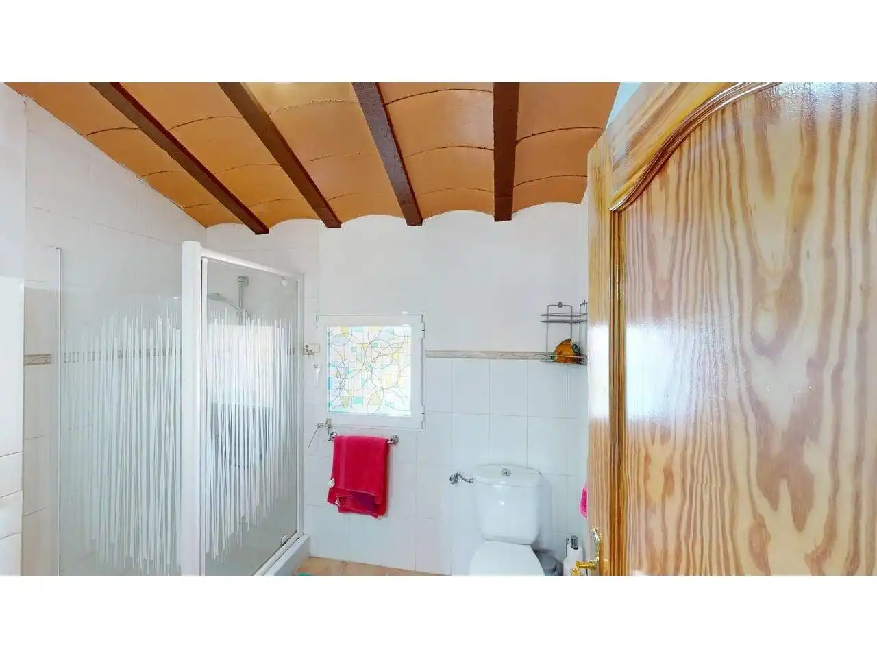 Baño de Casa o chalet en venta en Caravaca de la Cruz con Aire acondicionado, Calefacción y Jardín privado