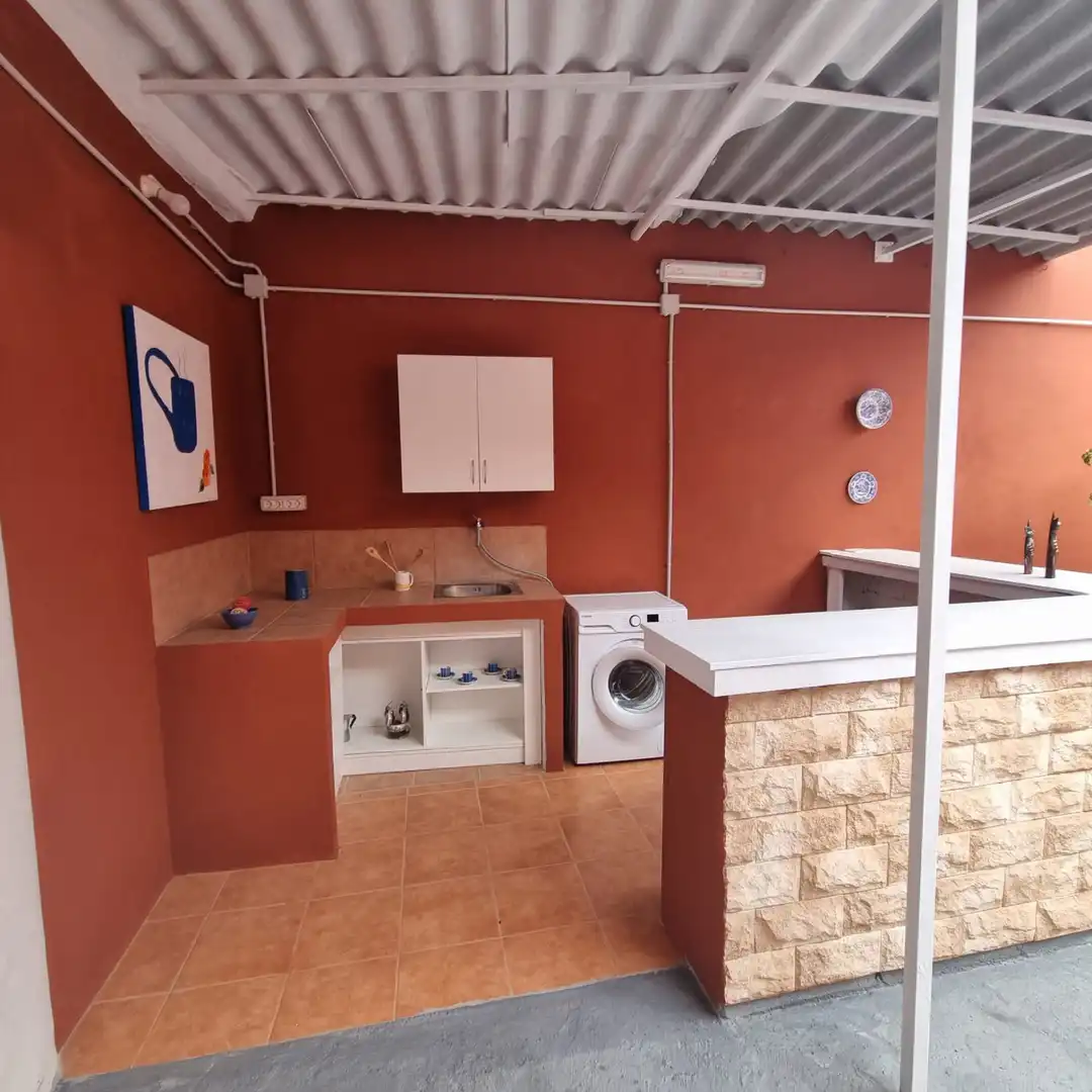 Cuina de Casa o xalet de lloguer en La Guancha amb Moblat