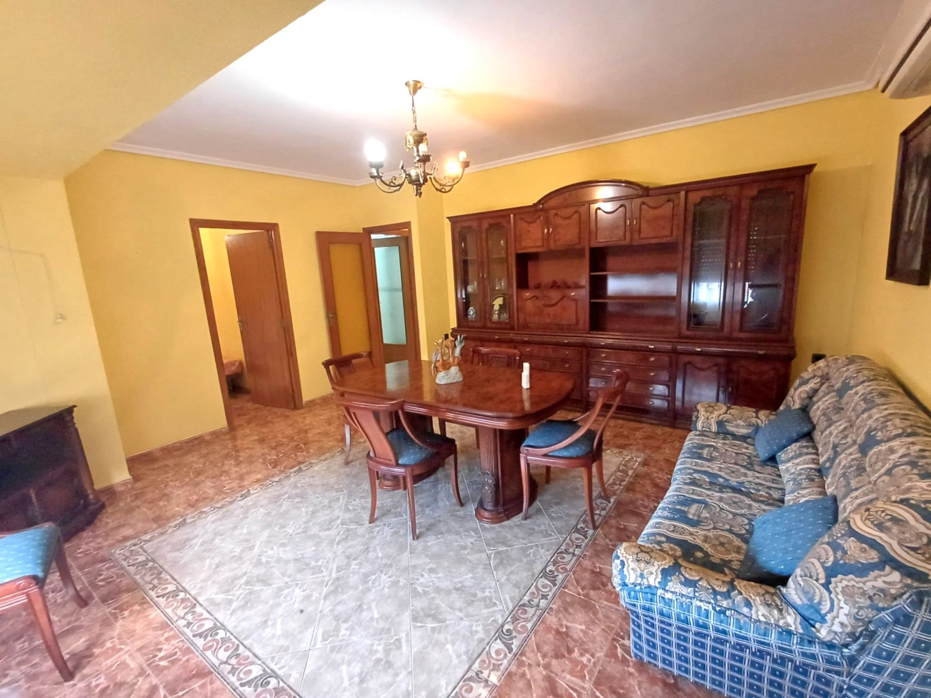 Menjador de Pis en venda en Sueca amb Aire condicionat, Terrassa i Moblat