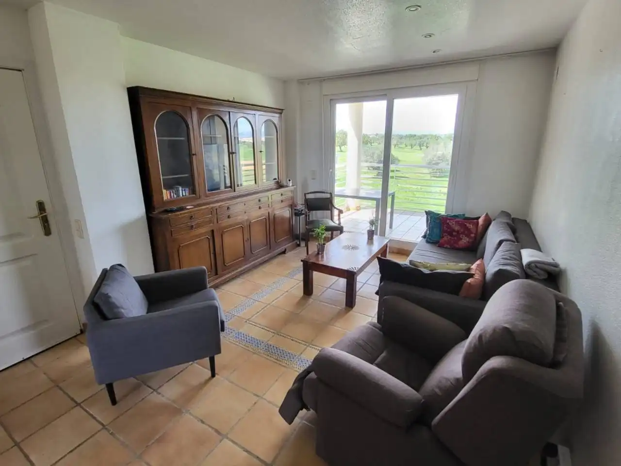 Living room of Flat for sale in San Jorge / Sant Jordi  with Air Conditioner, Heating and Terrace