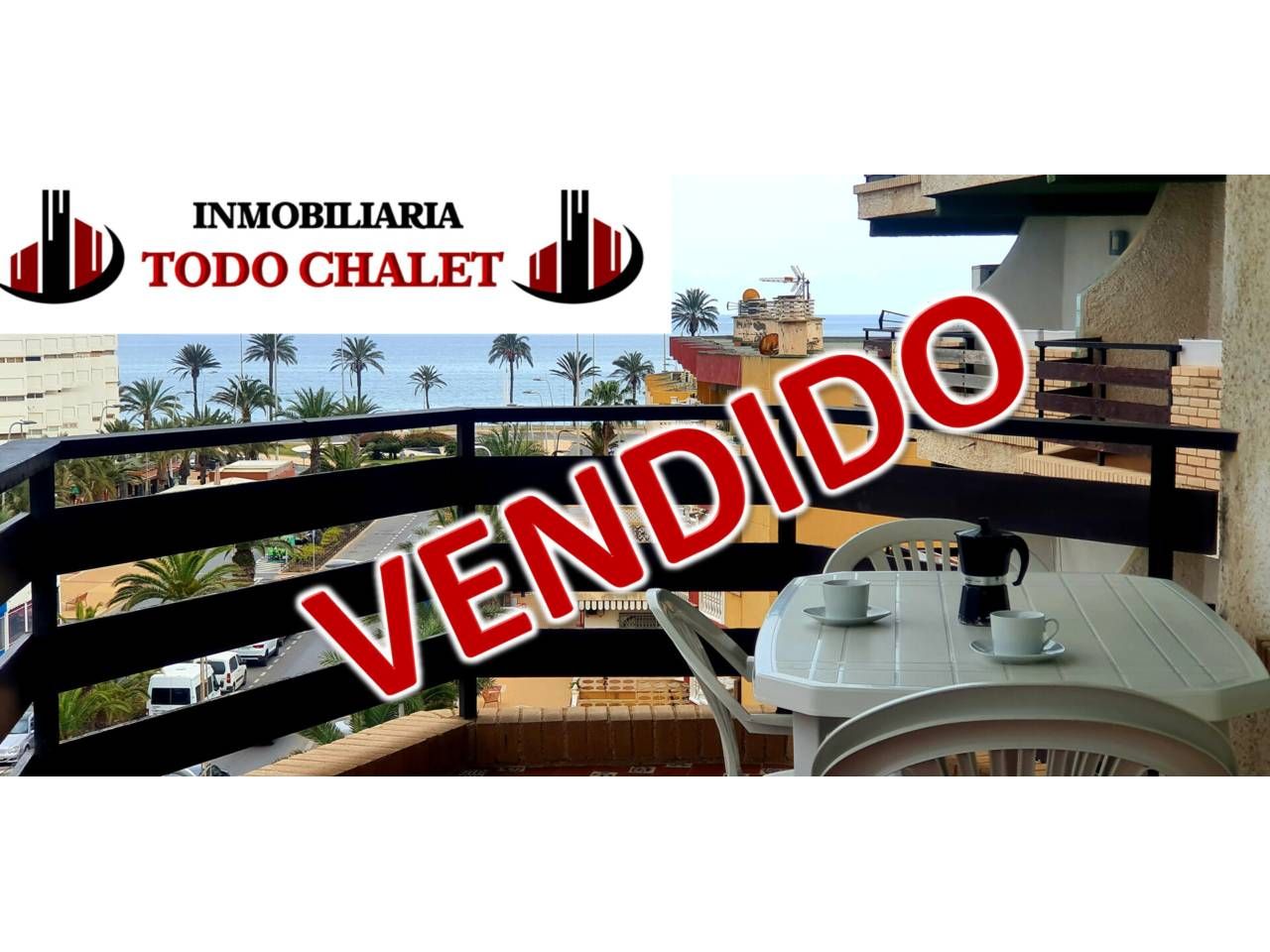 Exterior view of Flat for sale in Roquetas de Mar  with Air Conditioner, Terrace and Furnished