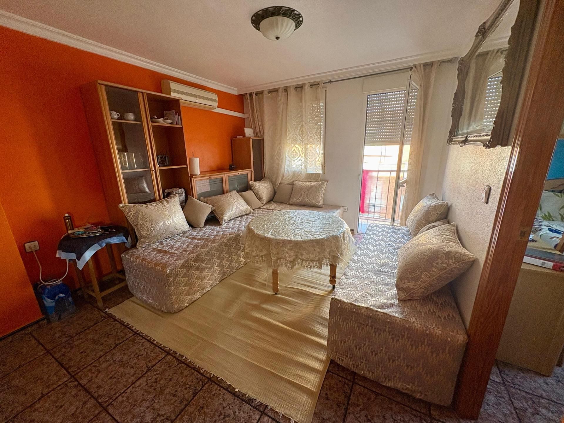 Sala d'estar de Pis en venda en Lorca amb Aire condicionat, Traster i Balcó