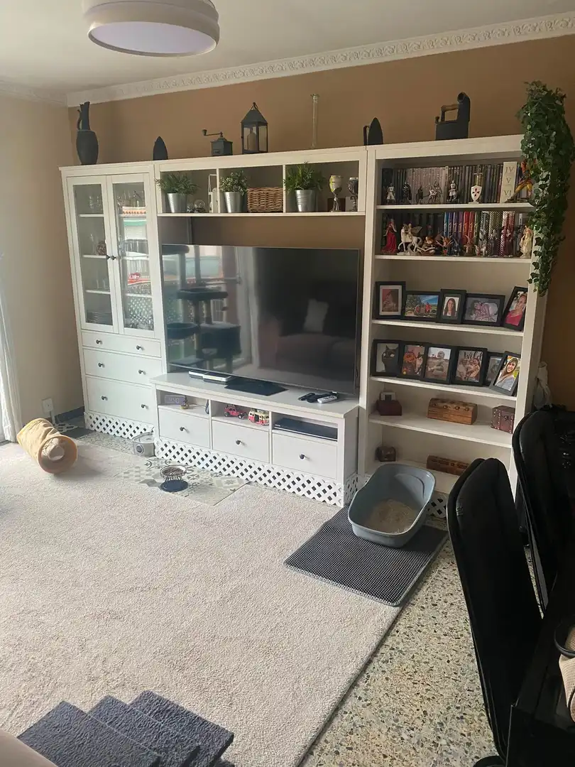 Sala de estar de Piso en venta en Mataró con Aire acondicionado, Calefacción y Terraza