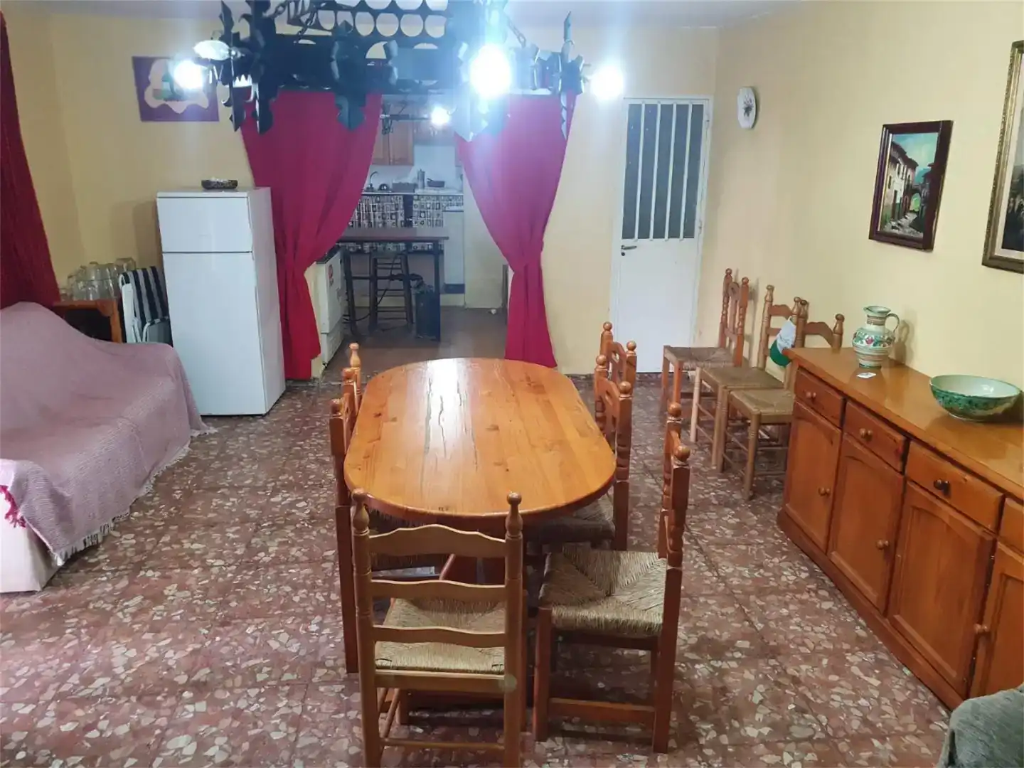 Menjador de Finca rústica en venda en La Carolina amb Piscina, Moblat i Forn