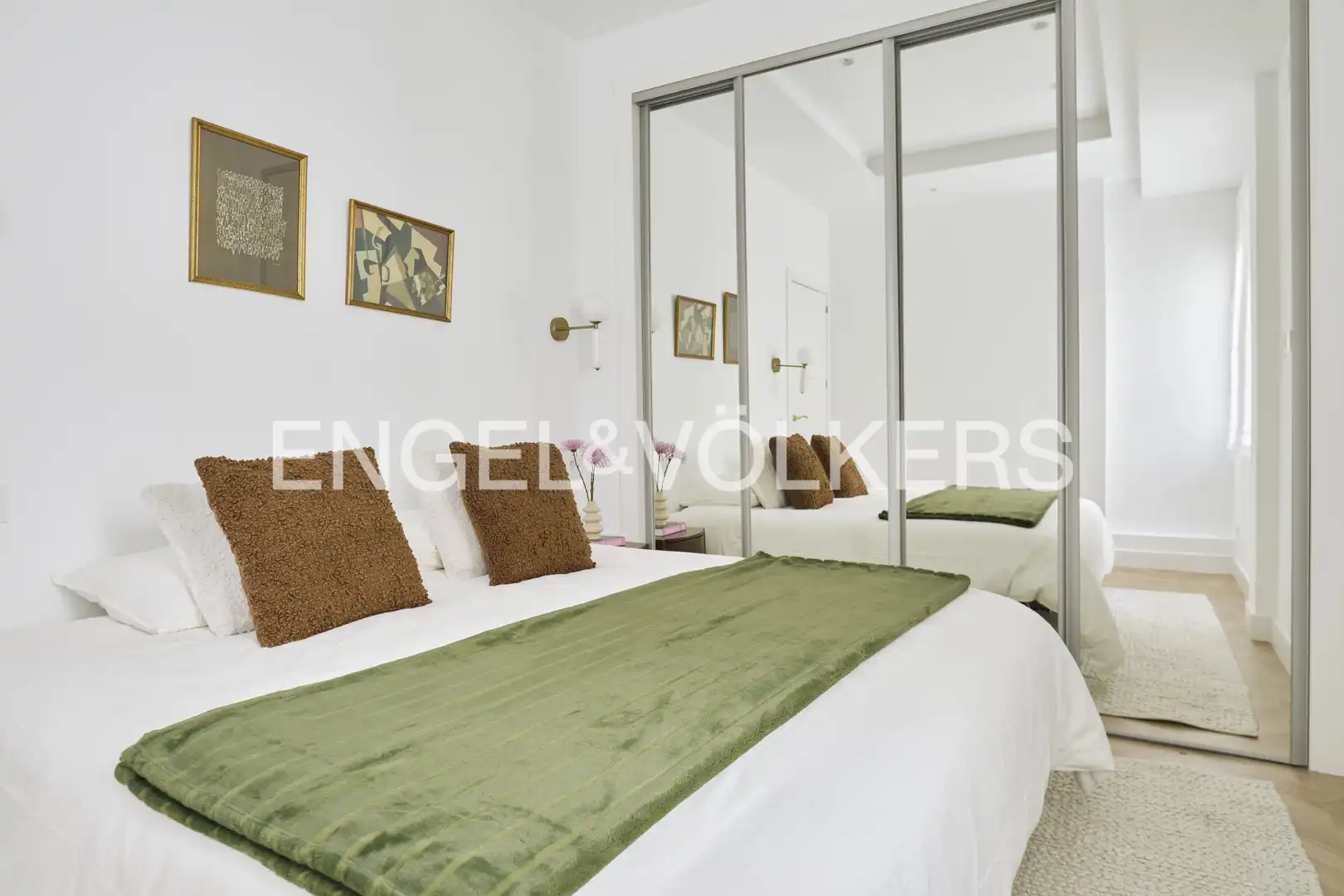 Schlafzimmer von Wohnung zur Miete in Centro