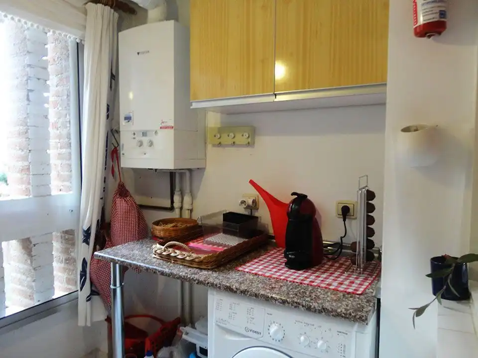 Cocina de Piso en venta en Salas de los Infantes con Calefacción, Terraza y Amueblado