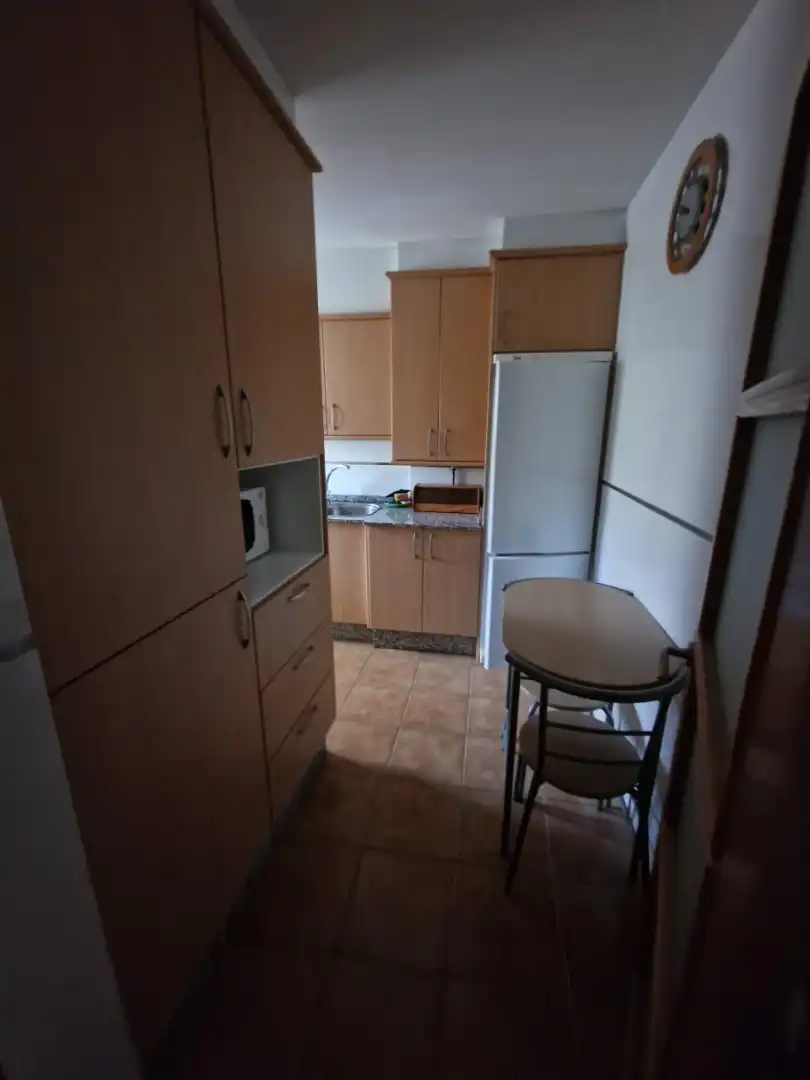 Cocina de Ático en venta en Ames con Calefacción, Trastero y Amueblado