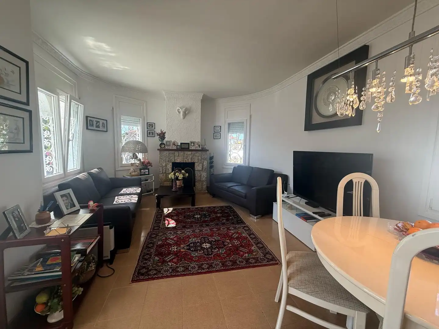 Sala de estar de Casa o chalet en venta en Mont-roig del Camp con Jardín privado y Terraza