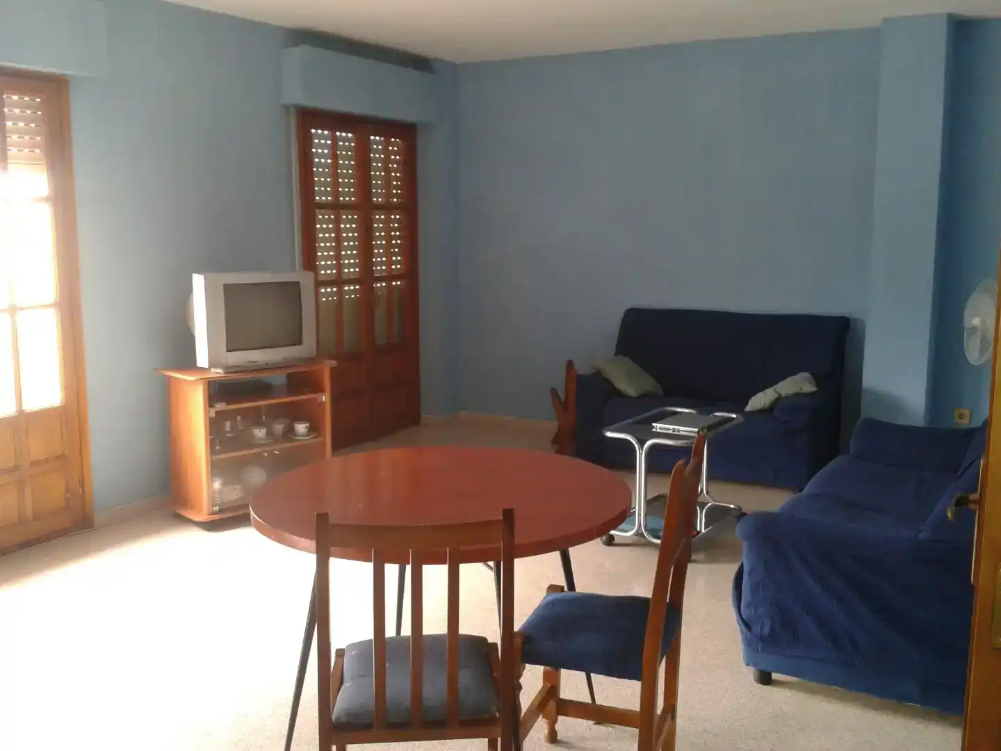 Sala d'estar de Pis de lloguer en Mérida amb Moblat, Rentadora i Microones