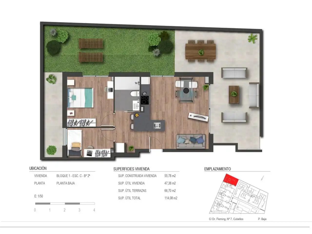 Apartament amb piscina en venda a Calle Doctor Fleming 7, imagen 32