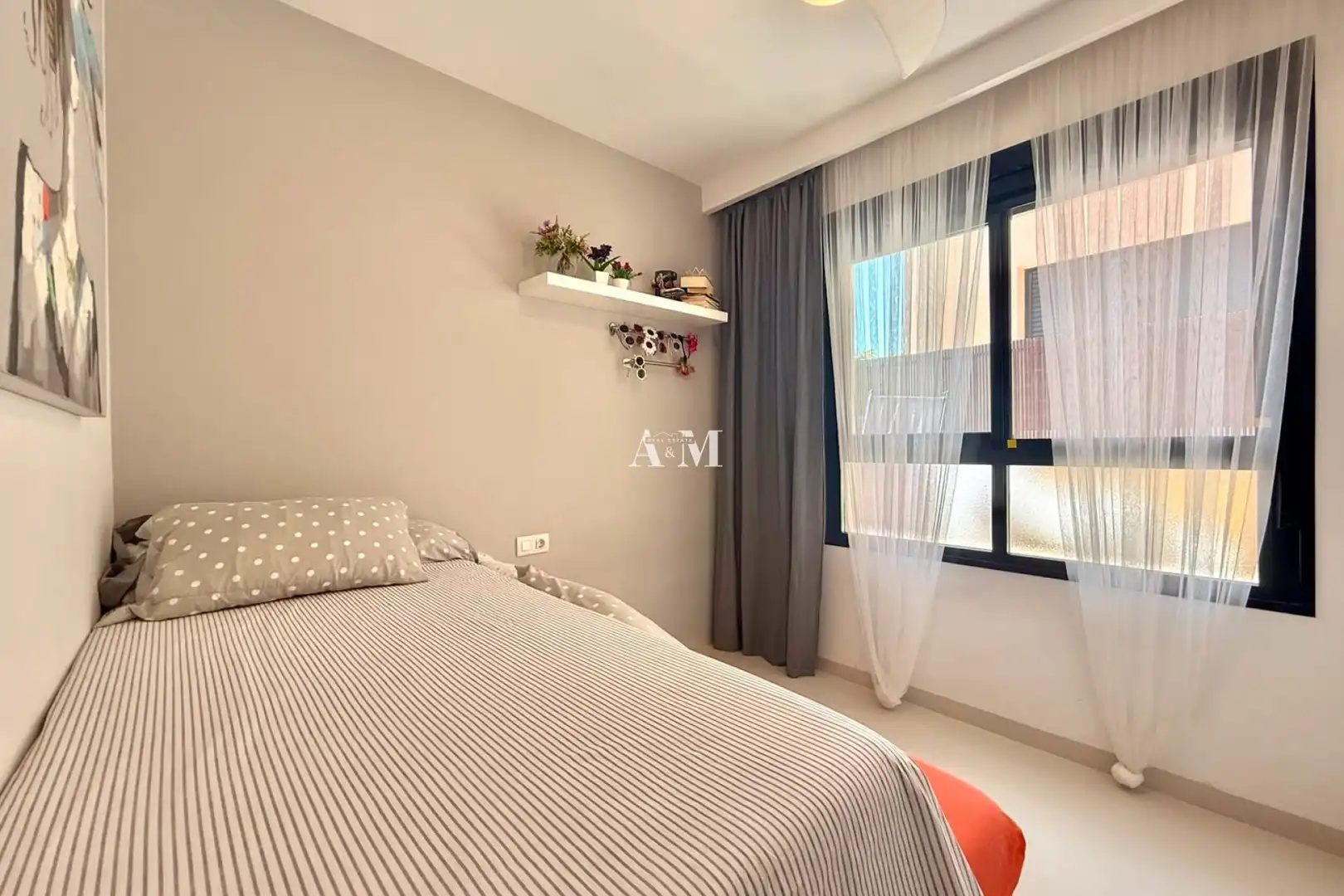 Bedroom of Flat for rent in Pilar de la Horadada  with Heating, Private garden and Terrace