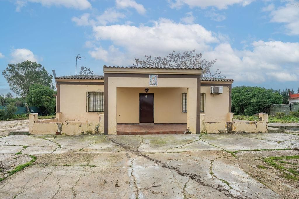 Vista exterior de Casa o xalet en venda en Carmona amb Jardí privat i Piscina comunitària
