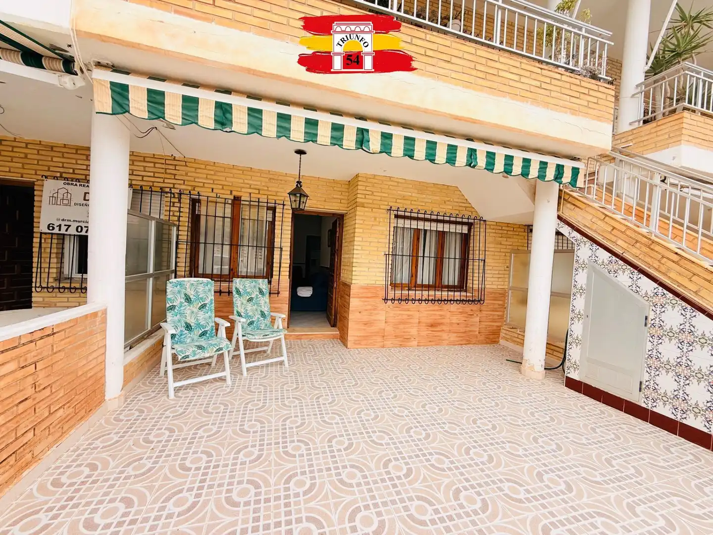 Terraza de Planta baja en venta en Pilar de la Horadada con Amueblado
