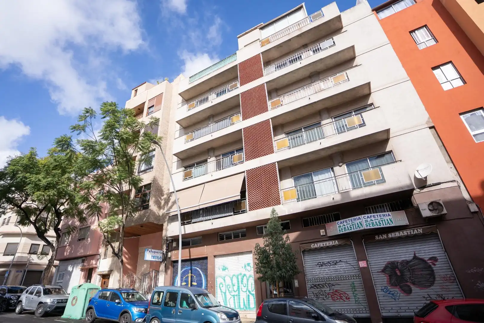 Vista exterior de Piso en venta en Santa Cruz de Tenerife con Trastero, Amueblado y Balcón