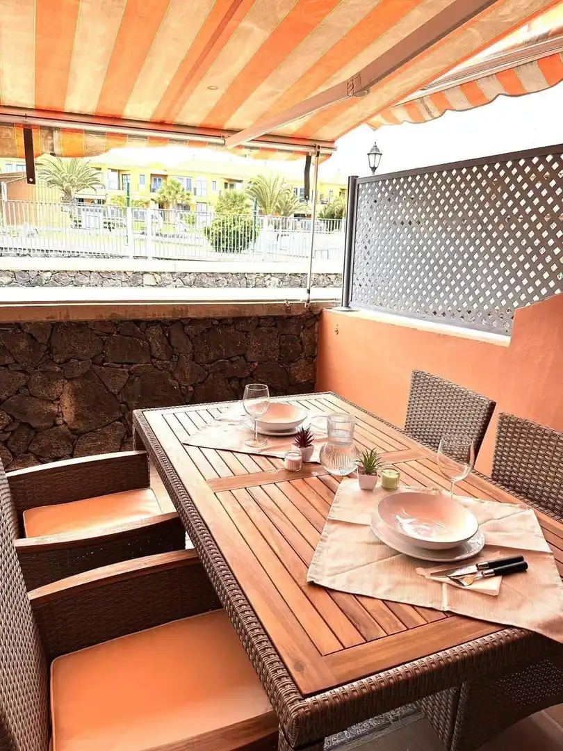 Terrace of Flat for sale in Arona  with Private garden, Terrace and Storage room