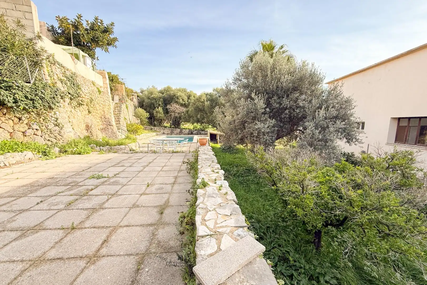 Garden of Houses for rent in Selva  with Private garden, Terrace and Swimming Pool