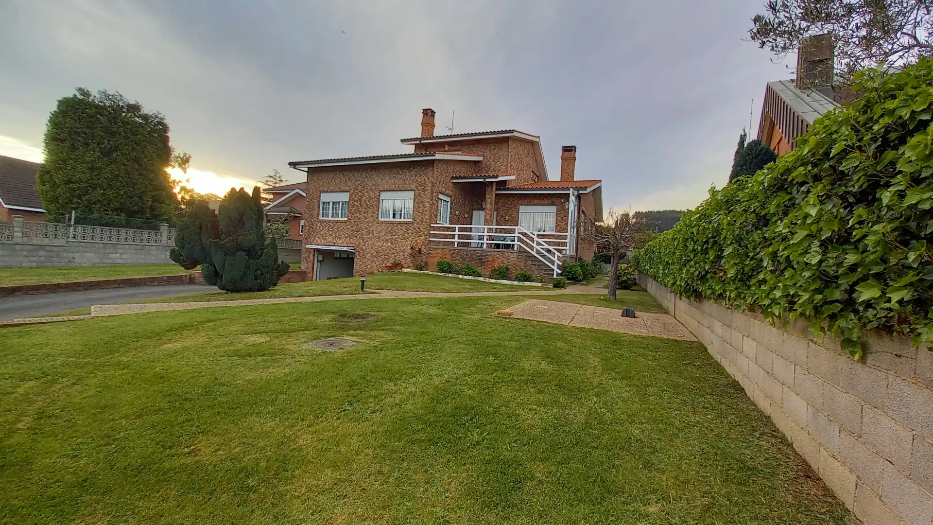 Garden of Houses for sale in Castrillón  with Heating, Private garden and Parquet flooring
