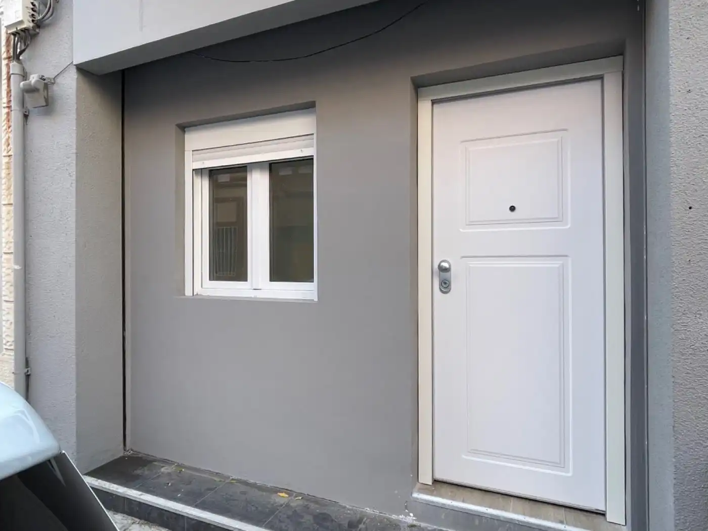 Exterior view of Ground floor for rent in Badalona  with Air Conditioner, Heating and Terrace