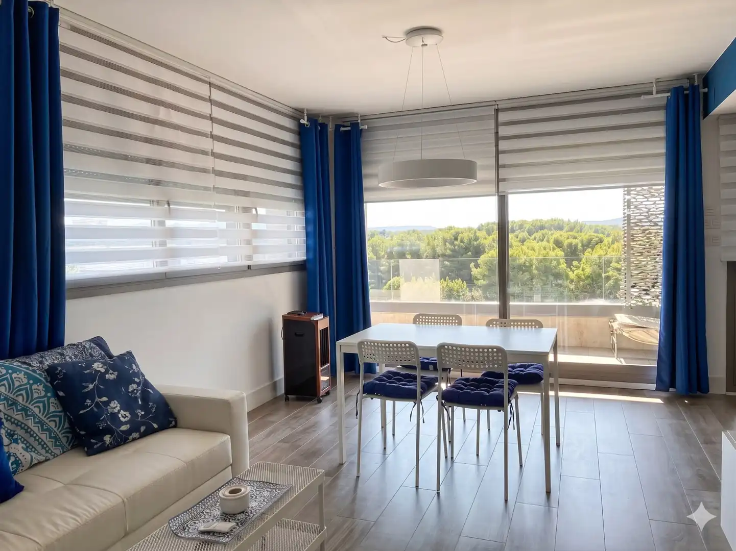 Dining room of Flat for rent in Castell d'Aro, Platja d'Aro i s'Agaró  with Air Conditioner, Heating and Terrace