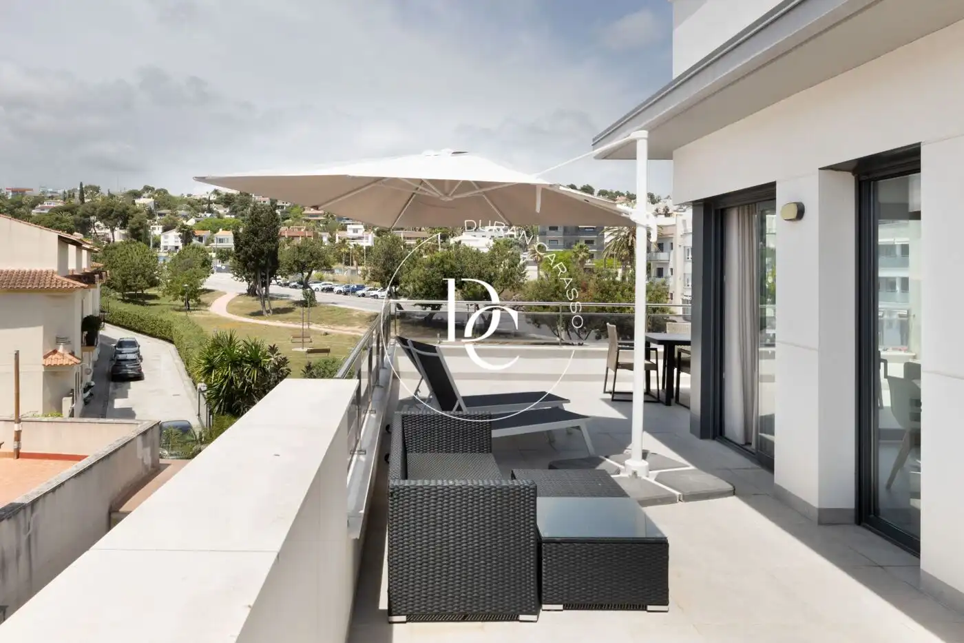 Terrasse von Maisonette zum Verkauf in Sitges mit Klimaanlage, Heizung und Terrasse