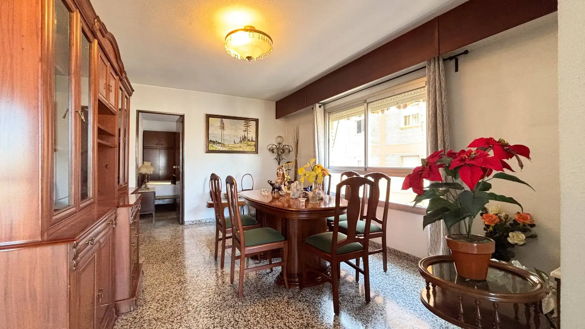 Esszimmer von Wohnung zum Verkauf in Valencia mit Terrasse