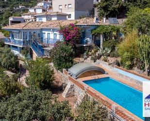 Swimming pool of Country house for sale in Lentegí  with Air Conditioner, Private garden and Terrace