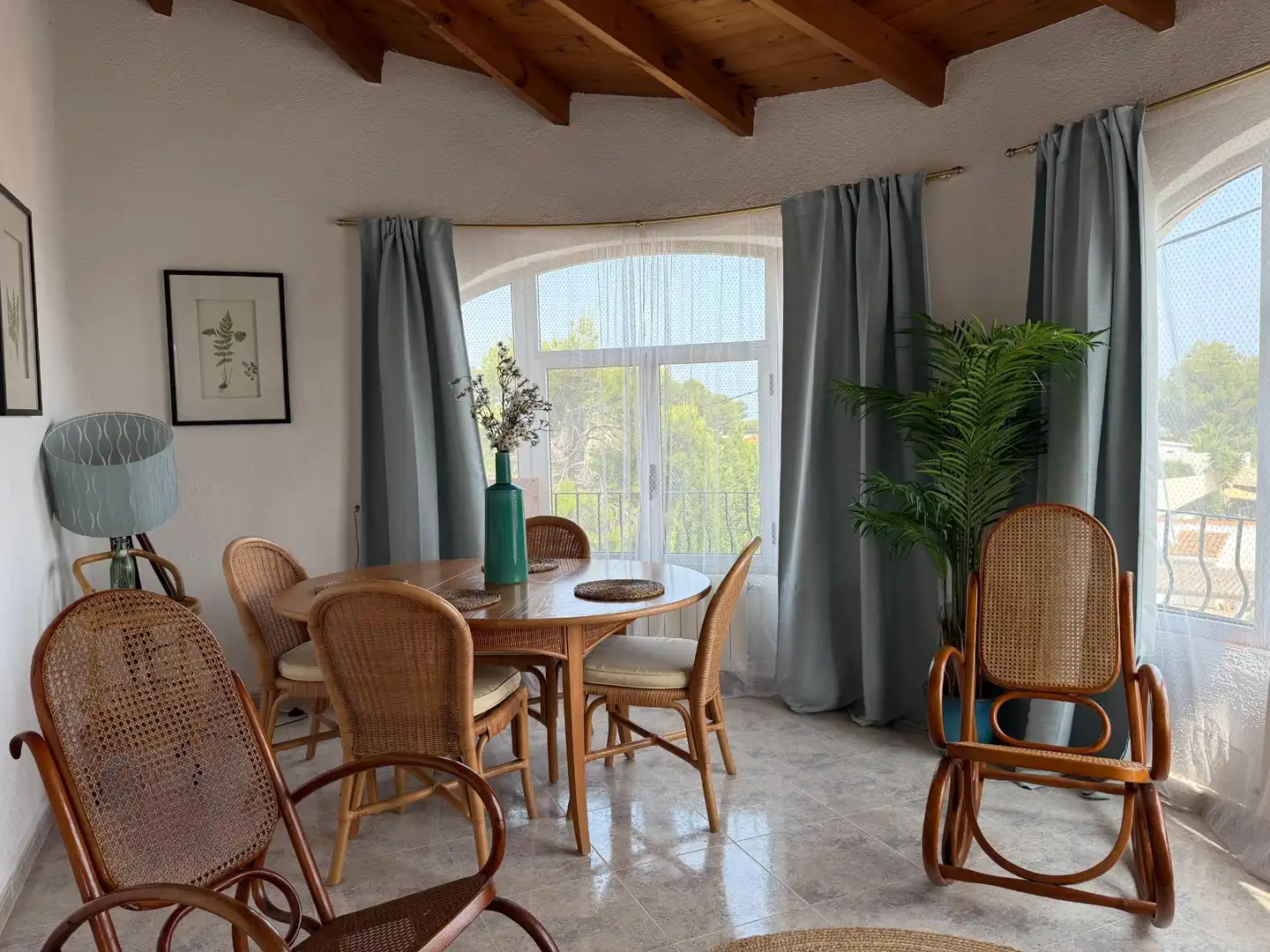 Dining room of Houses for sale in Dénia  with Air Conditioner, Heating and Private garden