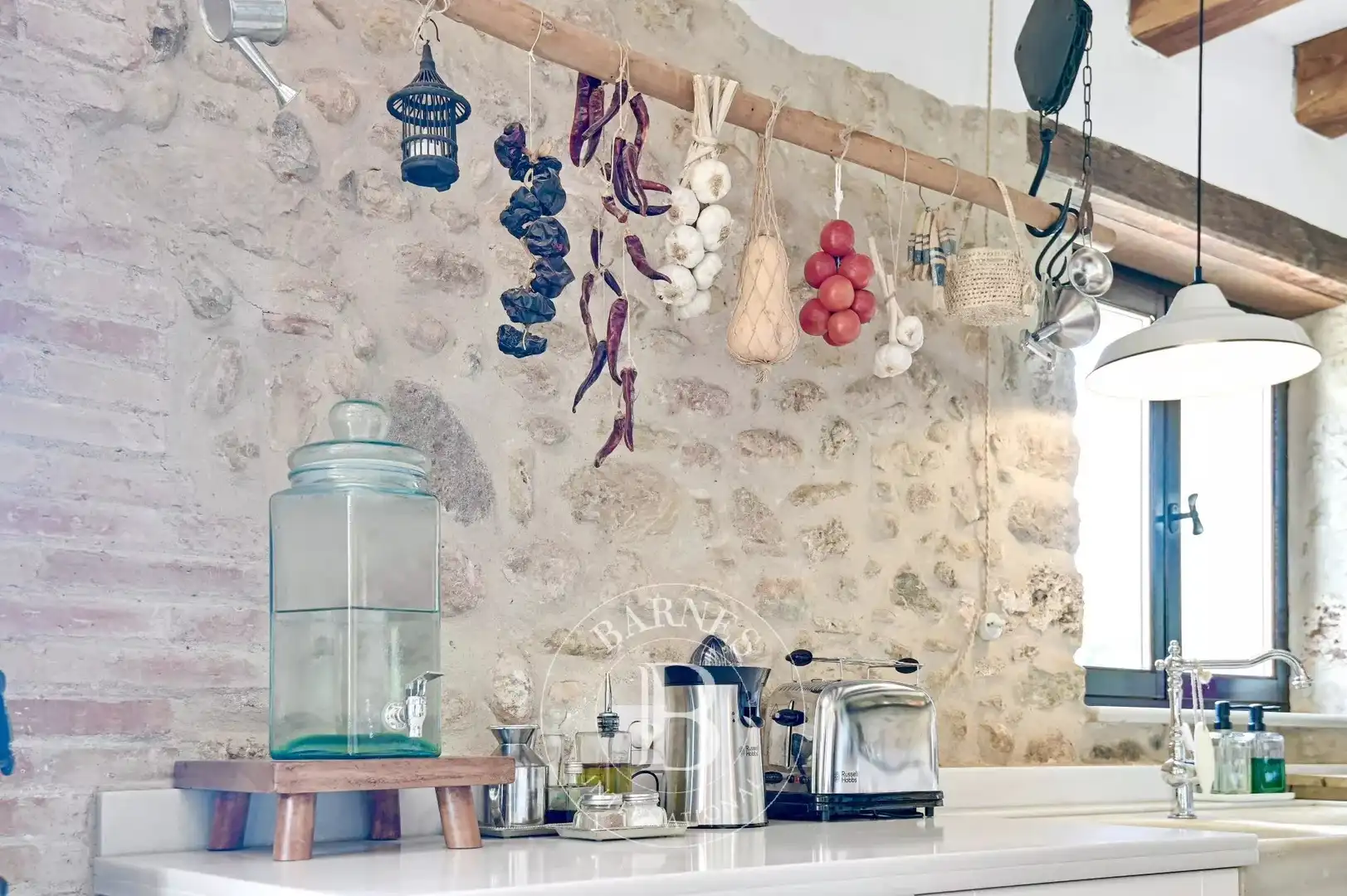Cocina de Finca rústica en venta en Esponellà con Calefacción, Piscina y Amueblado