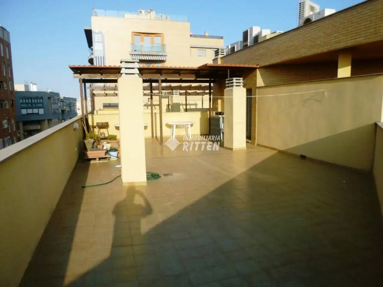 Terraza de Piso de alquiler en Cartagena con Aire acondicionado, Calefacción y Terraza