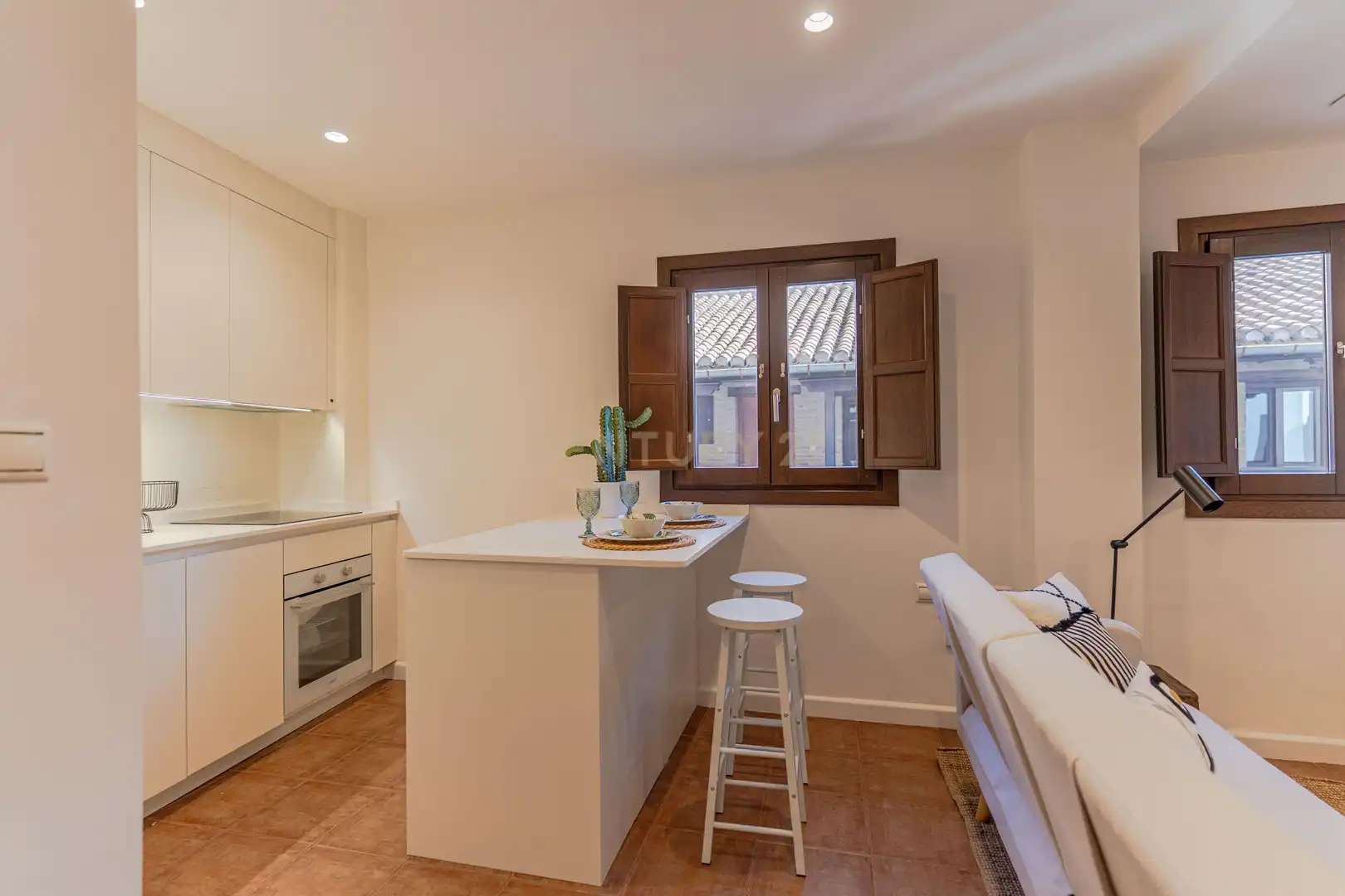 Küche von Wohnung zur Miete in Centro