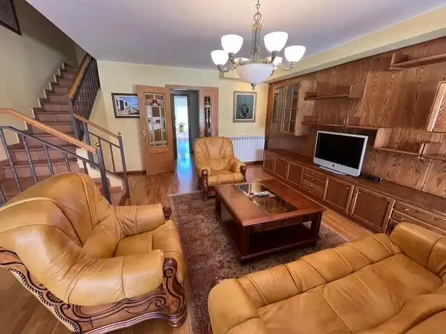 Living room of Detached homes for sale in Zaragoza  with Heating, Private garden and Terrace